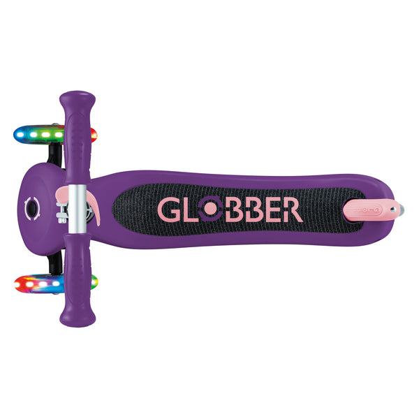 Globber Primo V2 Lights And Griptape 3 Wheel Scooter