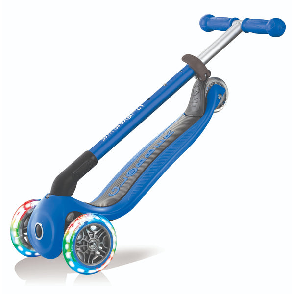 Globber Primo Foldable Lights 3 Wheel Scooter