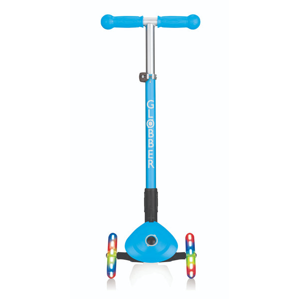 Globber Primo Foldable Lights 3 Wheel Scooter.