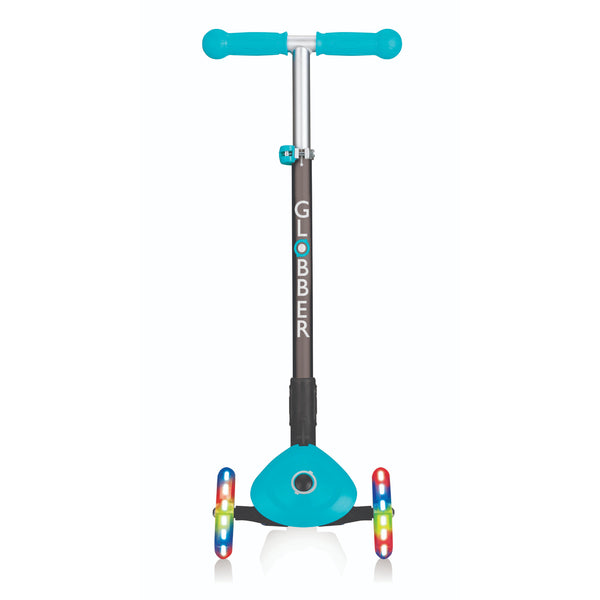 Globber Primo Foldable Lights 3 Wheel Scooter.