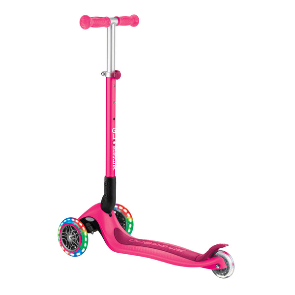 Globber Primo Foldable Lights 3 Wheel Scooter