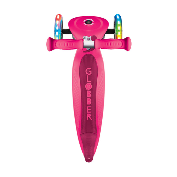 Globber Primo Foldable Lights 3 Wheel Scooter