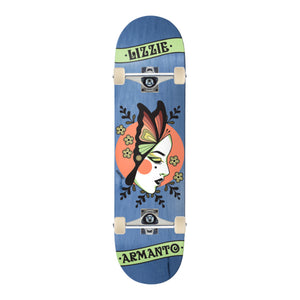 Birdhouse Tony Hawk PRO Lizzie Armanto Butterfly Blue 8.0 Complete Skateboard
