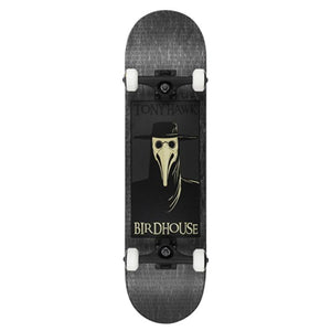 Birdhouse Tony Hawk Level 3 Plague Doctor Black 8.0 Complete Skateboard