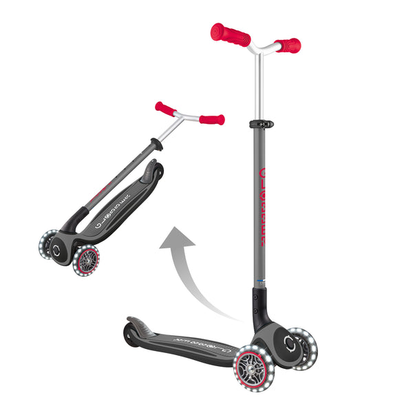 Globber Master Lights 3 Wheel Scooter.