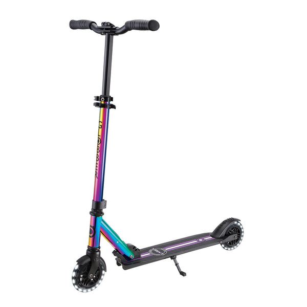 Globber Flow Element Lights Foldable Scooter.