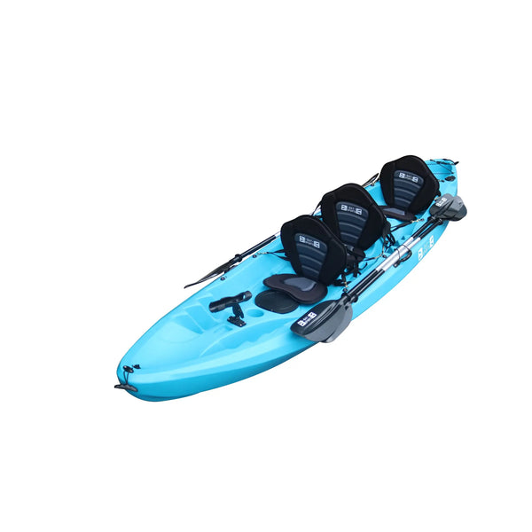 Nereus 2 - 3.7m Sit On Top Family 3-Person Kayak Bay Sports