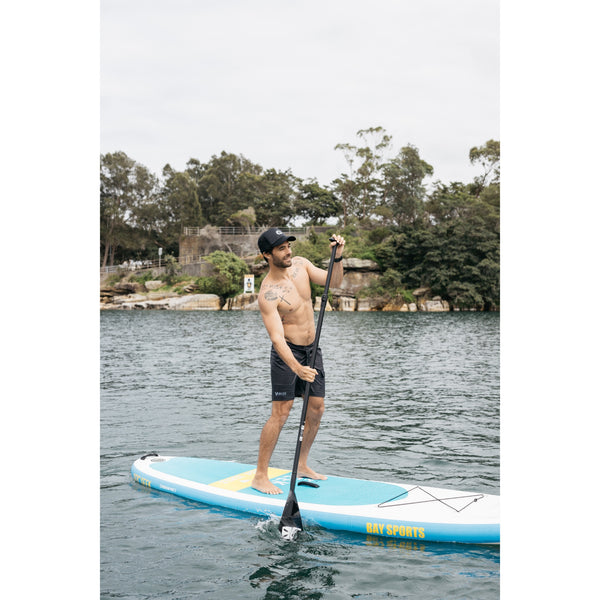 Man on 10'8 Seek SUP board