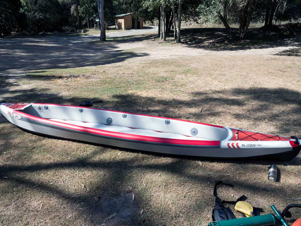 KXone Slider 485 Drop Stitch Inflatable Kayak Inflation Stage 3