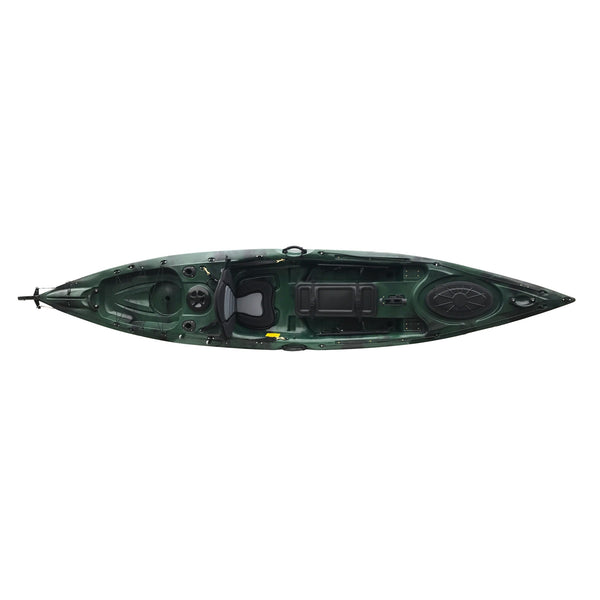 Angler Pro 4m Sit on Top Fishing Kayak Green Black