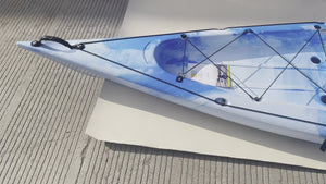 Discovery - 4m Sit On Top Touring Kayak blue white 