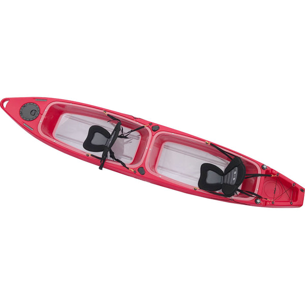 ClearView 3 - Clear-Bottom Double Kayak - birds eyeview