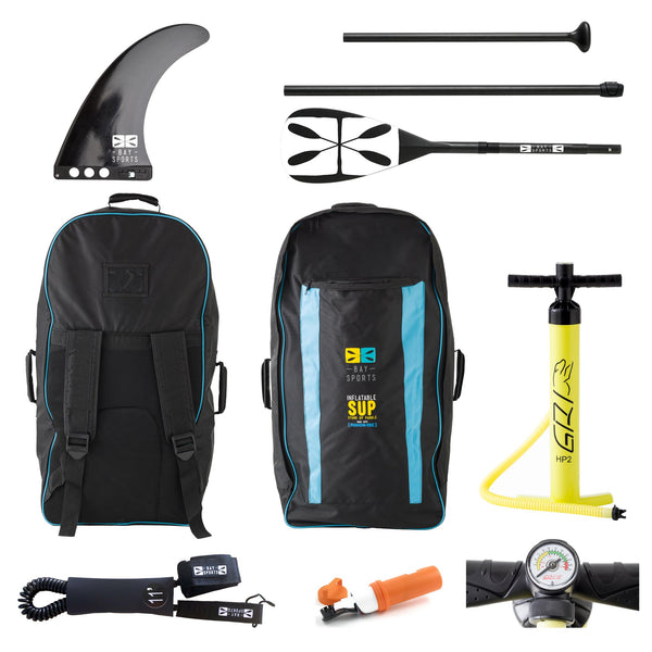 10'8" Seek (BasiX Series) - Inflatable Stand Up Paddle Board Package.