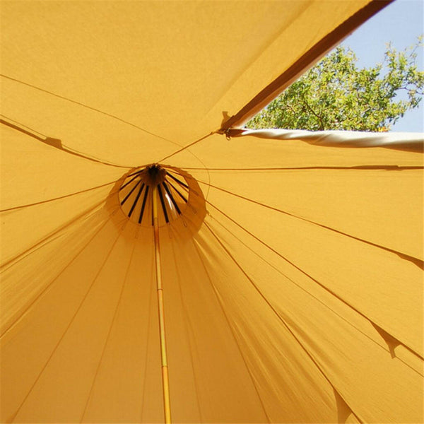 Luxury Canvas Tipi Tent.