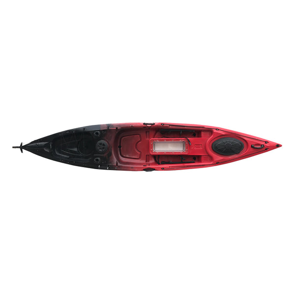 Angler Pro 4m Sit on Top Fishing Kayak Red Black