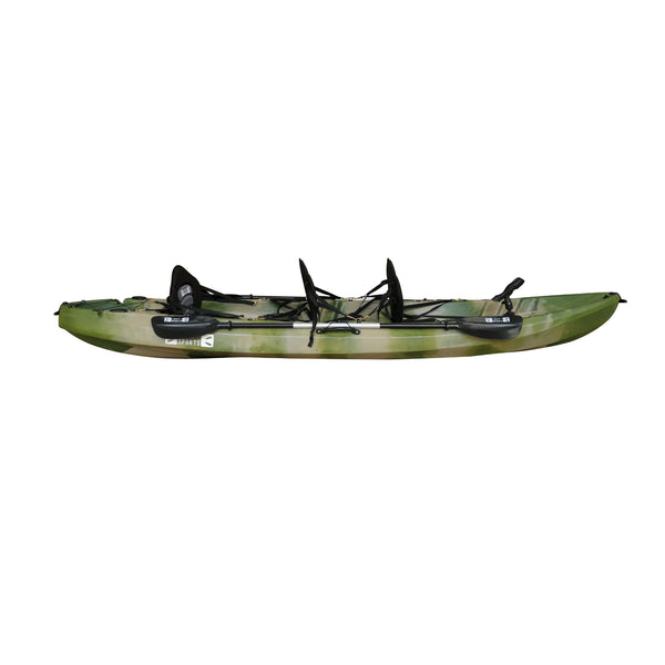 Nereus 2 - 3.7m Sit On Top Family 3-Person Kayak-Jungle Camo-Bay Sports 7