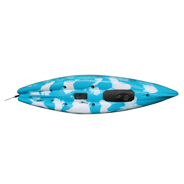 Pedal Pro Fish - 3.6m Pedal-Powered Fishing Kayak Ocean Blue Black Camo 8