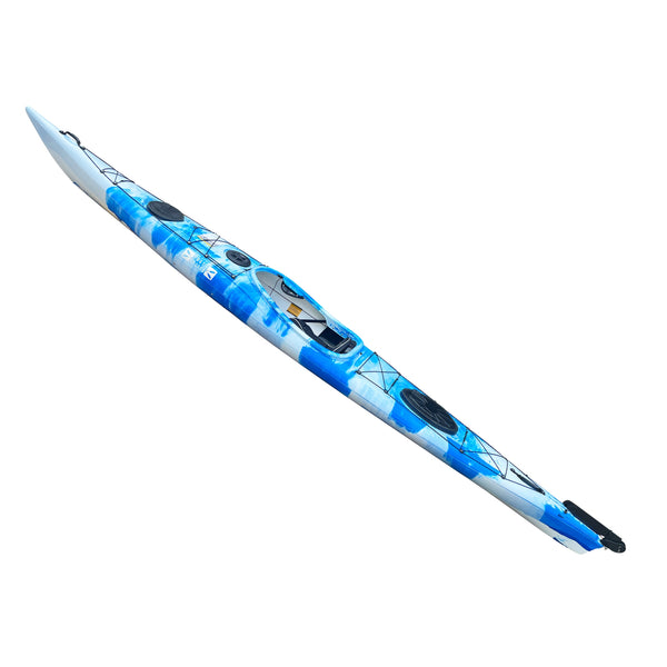 Expedition 2 Sit In Touring Kayak White/Blue 1