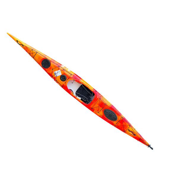 Expedition 2 Sit In Touring Kayak Red/Yellow 4