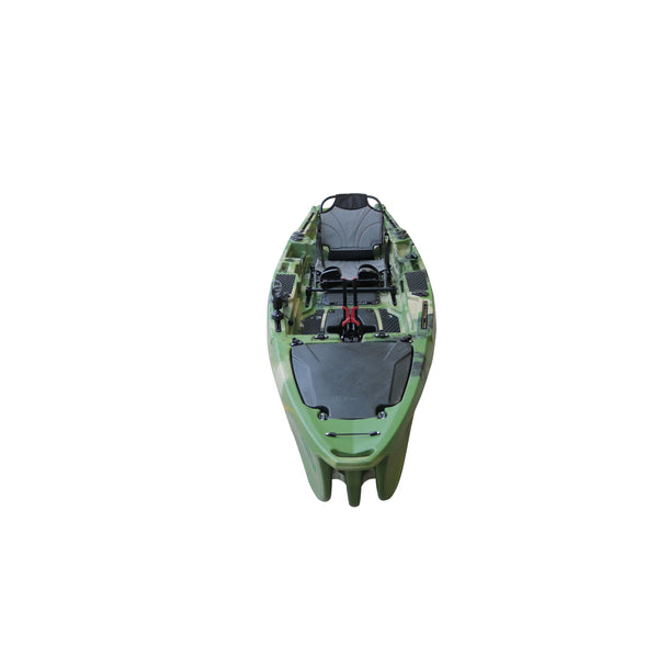 Pedal Pro Fish - 3.9m Pedal-Powered Fishing Kayak w/ MaxDrive 360 jungle camo 7