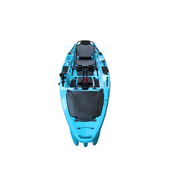 Pedal Pro Fish - 3.9m Pedal-Powered Fishing Kayak w/ MaxDrive 360 ocean blue camo 1