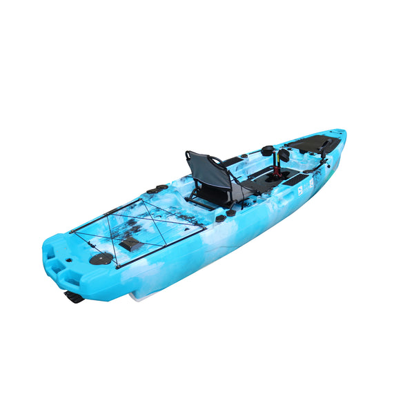 Pedal Pro Fish - 3.9m Pedal-Powered Fishing Kayak w/ MaxDrive 360 ocean blue camo 5