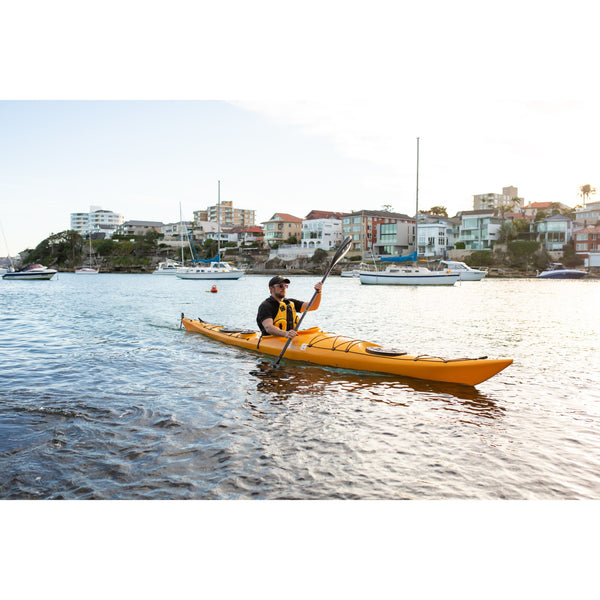 Bay Sports Expedition 1 5m sit in sea kayak in Yellow