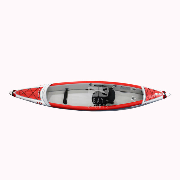 KXone Slider 375 Drop Stitch Inflatable Collapsible Single Kayak Top View