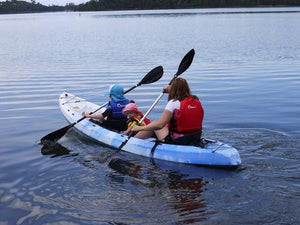 Making the most of the beautiful weather..