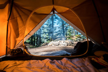 What to bring when camping in a tent.