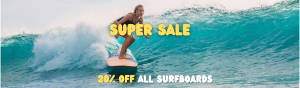 foamies and softboards on sale