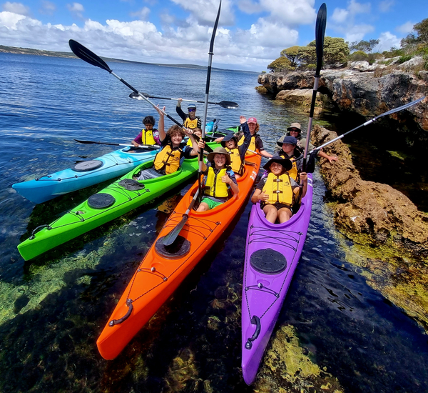3 seater triple recreational kayaks
