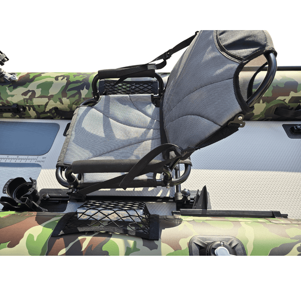 Air Glide Angler Pro 14 tandem inflatable fishing kayak by Bay Sports