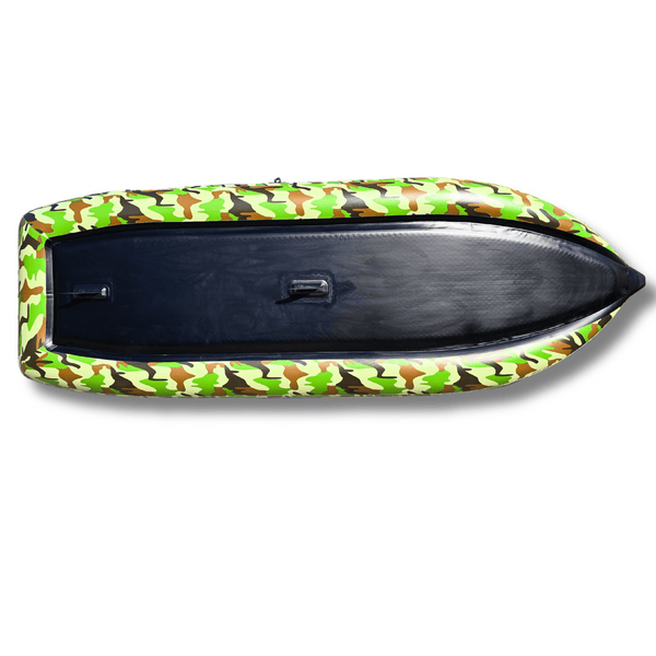 AirGlide Angler Pro 10 - inflatable fishing kayak (hull view)