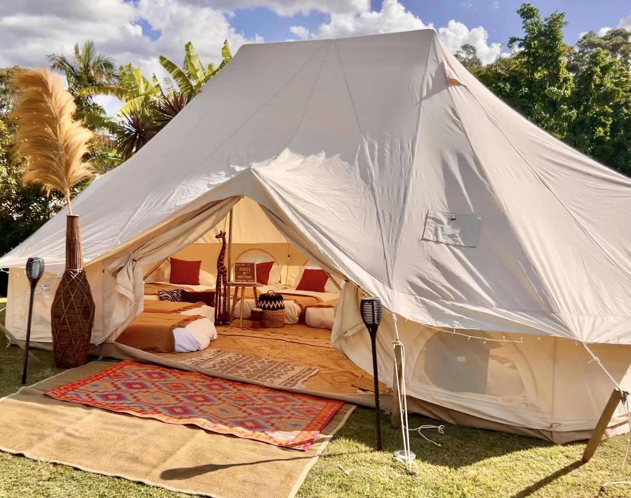 Luxurious tents online