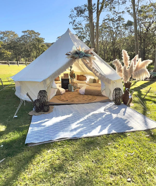 bell tent australia Luxury Canvas Bell Tent
