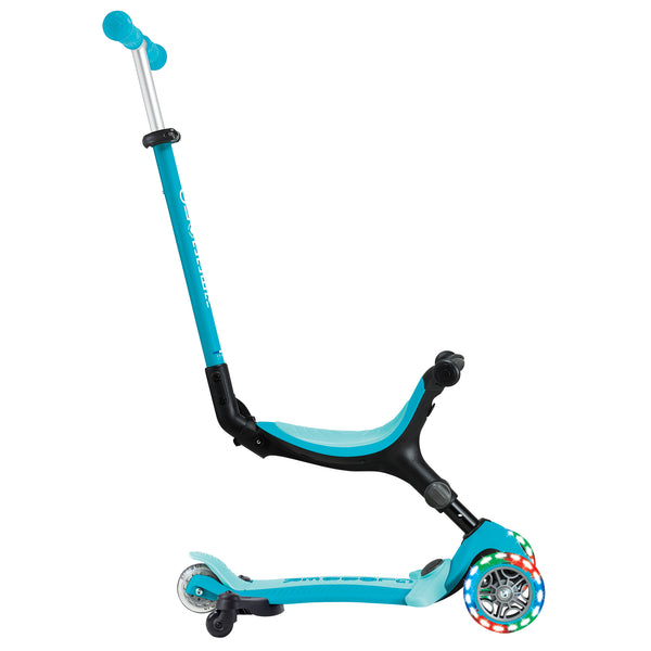 Globber Go Up Active Lights 360 Convertible Scooter