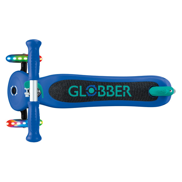 Globber Primo V2 Lights And Griptape 3 Wheel Scooter