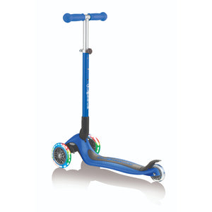 Globber Primo Foldable Lights 3 Wheel Scooter.
