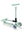 Globber Junior Ecologic Foldable Lights 3 Wheel Scooter