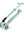 Globber Junior Ecologic Foldable Lights 3 Wheel Scooter