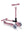 Globber Junior Ecologic Foldable Lights 3 Wheel Scooter.