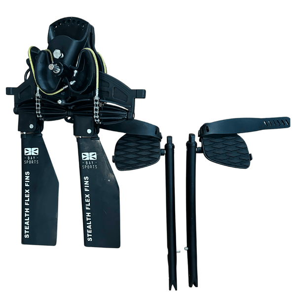 Bay Sports StealthFlex Kick Up Fin Drive System (foot pedals removed)