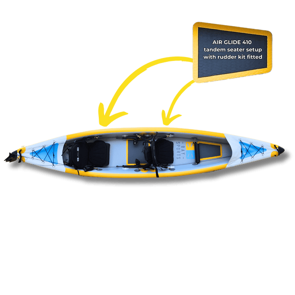 Air Glide 410 - 4.10M Double Inflatable Kayak