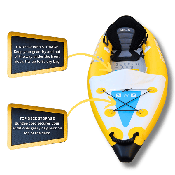 Air Glide Hybrid 285 - 2.85M Single Inflatable Kayak