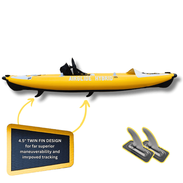 Air Glide Hybrid 285 - 2.85M Single Inflatable Kayak