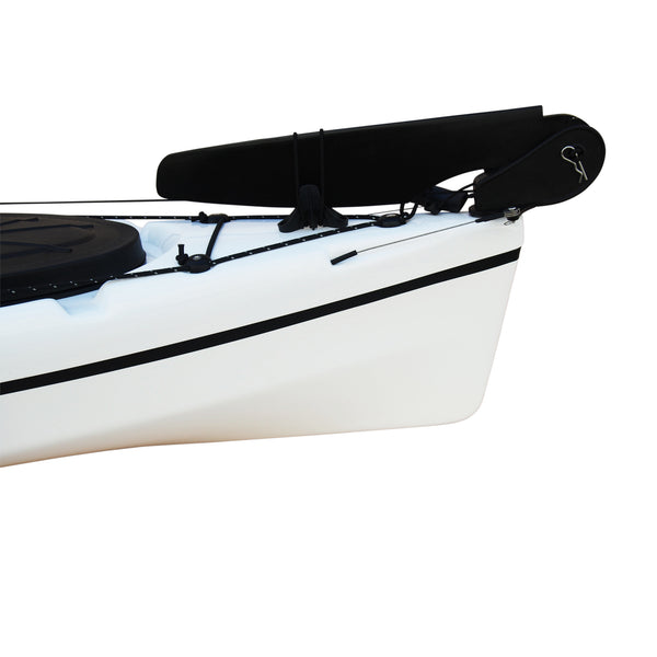 BaySportsQuest336ABSThermoKayakWhiteRudder