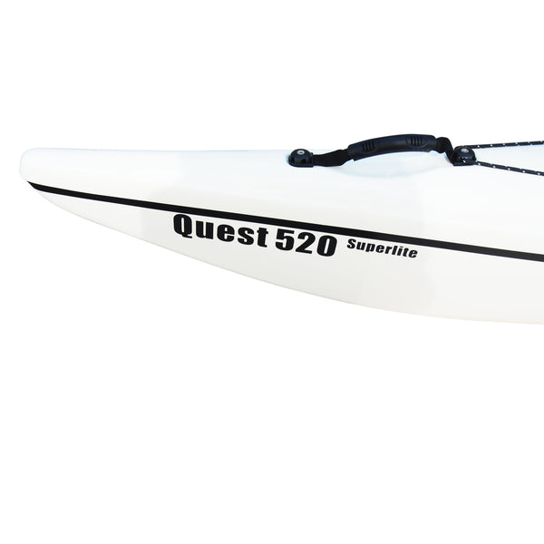 BaySportsQuest520ABSThermoKayakWhiteBowcloseup