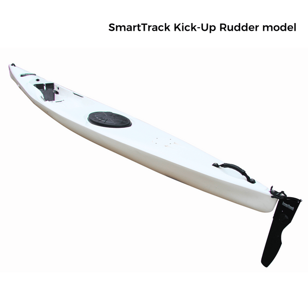 Bay Sports Downwind surf ski 5m White SmartTrack Rudder system