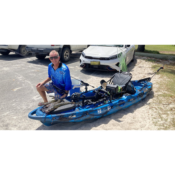 Pedal Pro Fish - 3.2m Pedal-Powered Fishing Kayak with fish finder